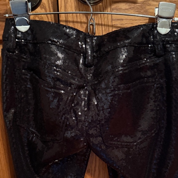 The Limited Black Sequin Skinny Jeans - Picture 4 of 6
